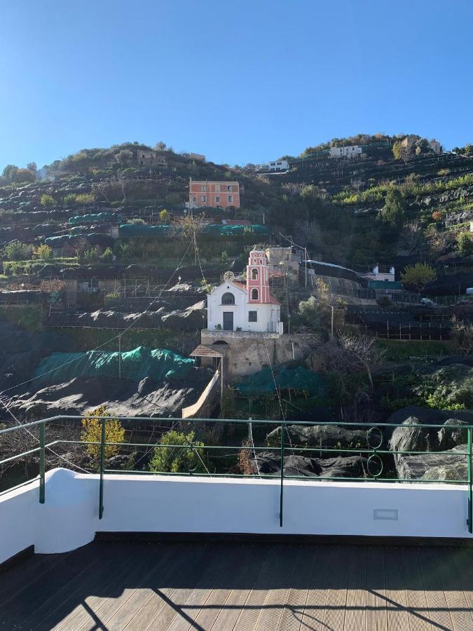 La Casa Sul Monte Apartment Minori Luaran gambar