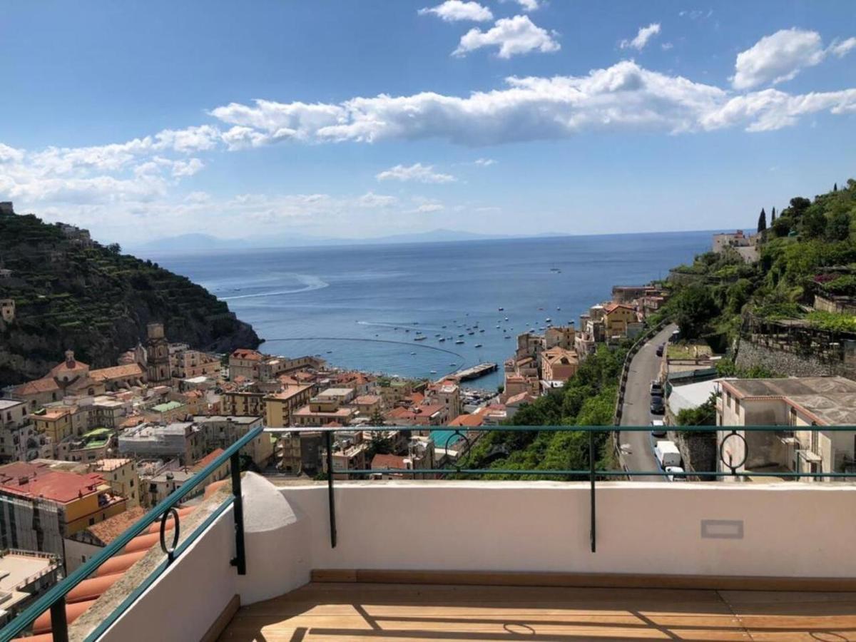 La Casa Sul Monte Apartment Minori Luaran gambar