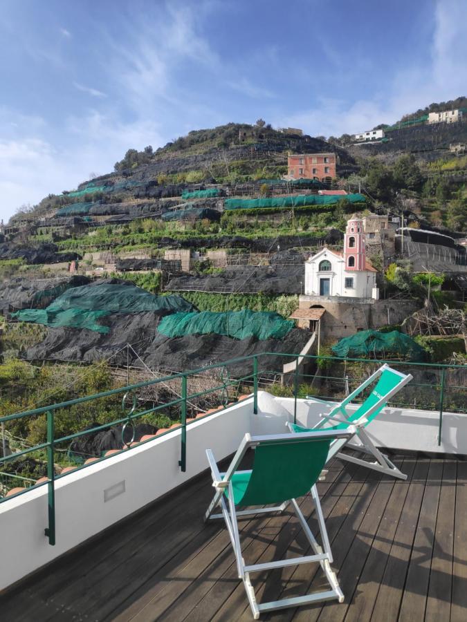 La Casa Sul Monte Apartment Minori Luaran gambar