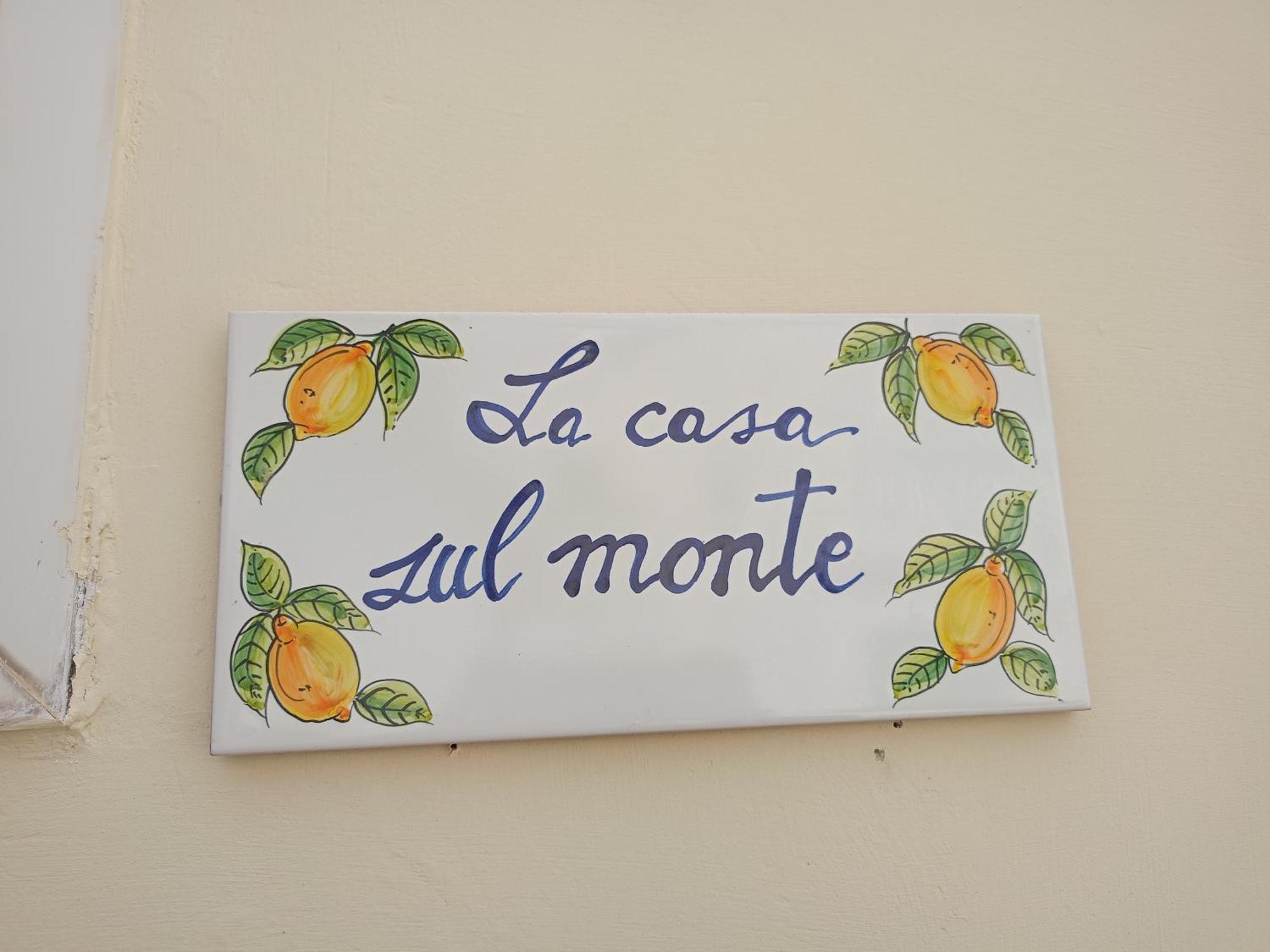 La Casa Sul Monte Apartment Minori Luaran gambar